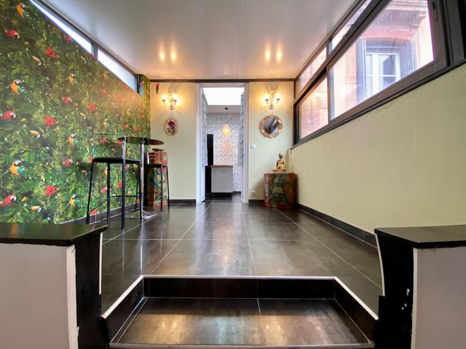 L'Appartement Jebari - Esprit Loft Carcassonne Proche Cite Medieval Et Aeroport Exterior foto